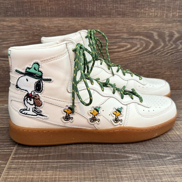 Diadora LC23 Peanuts Hi Top Sneakers – Size 9 - Picture 8 of 16
